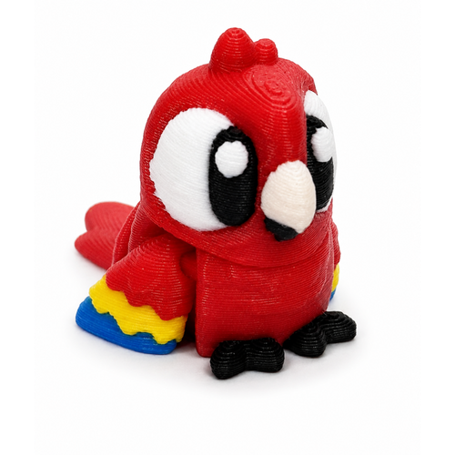 Macaw — Female (Scarlet) Fidget Toy