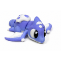 Dino — Purple & White (Long-Body) Fidget Toy